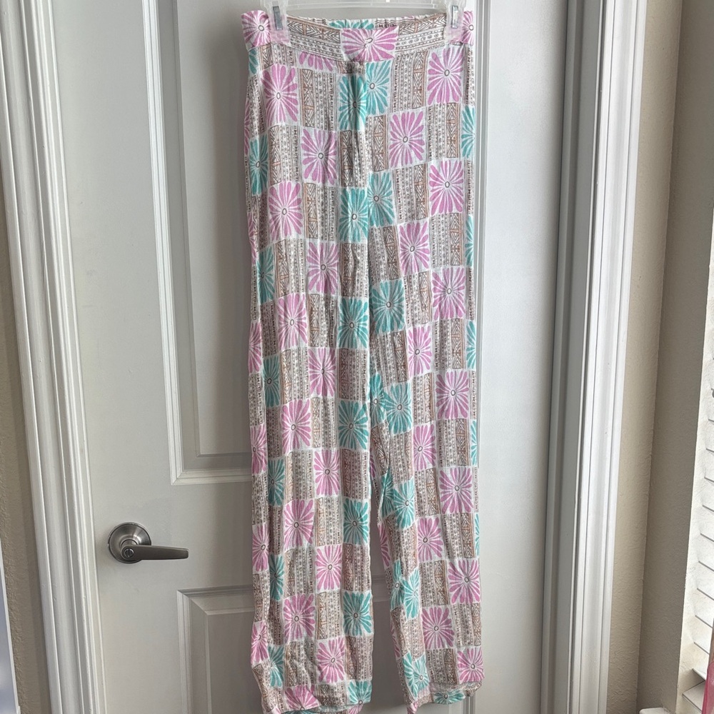 Pull&Bear Colorful Patterned Women's Pants